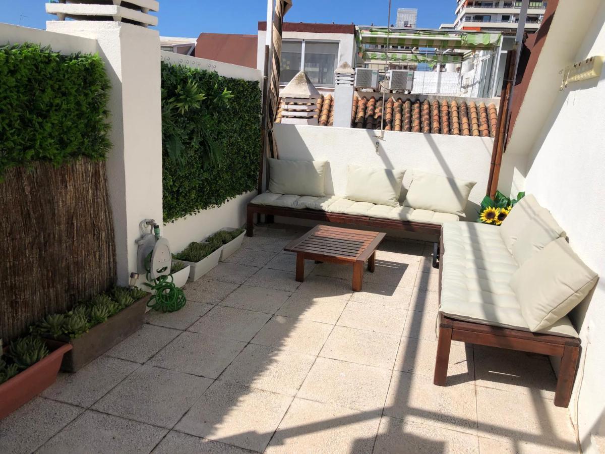El Cortijuelo. Magnificent Triplex Terraced House With Rooftop Of 18M2, Overlooking The Sea. Parking Torremolinos Exterior foto